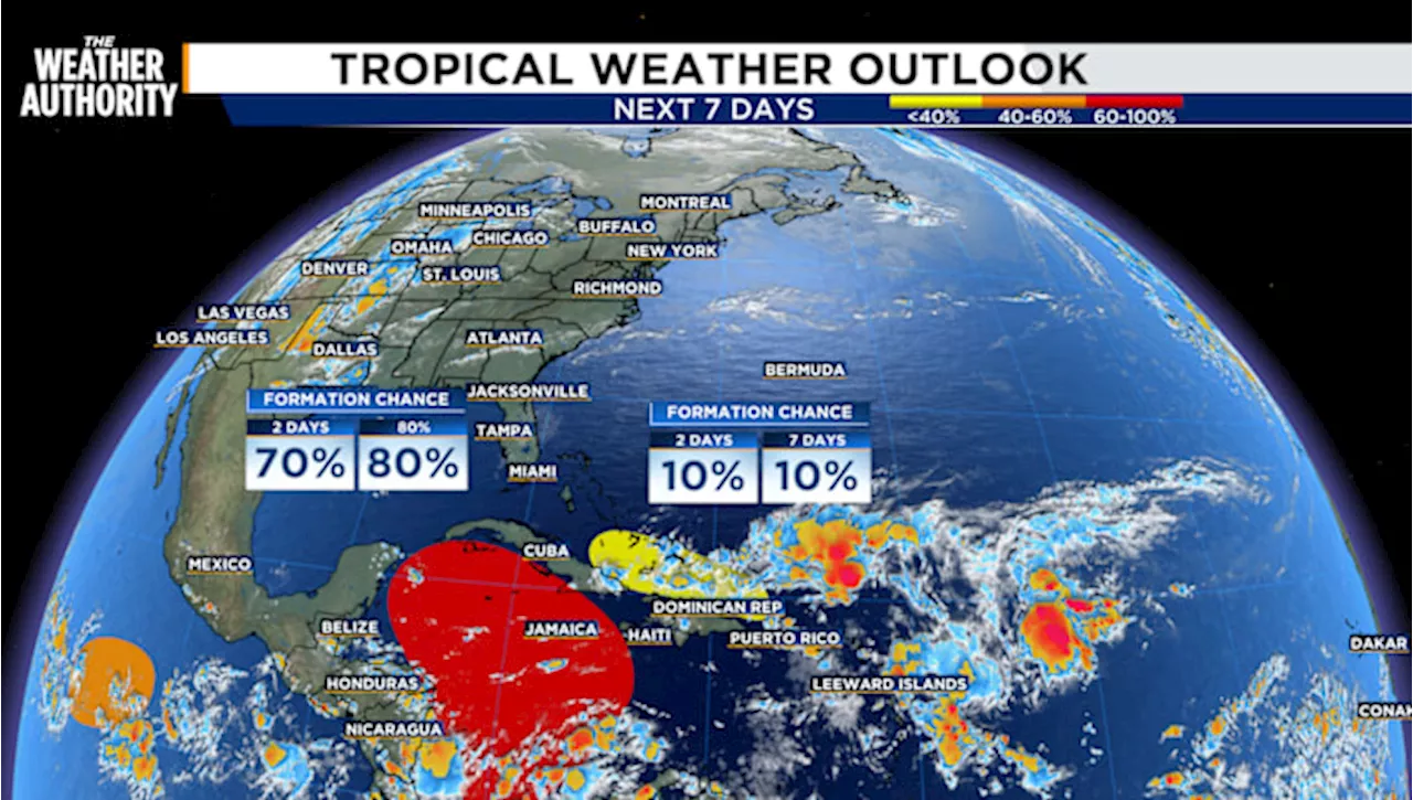 Rain returns Sunday, Tropics continue to develop