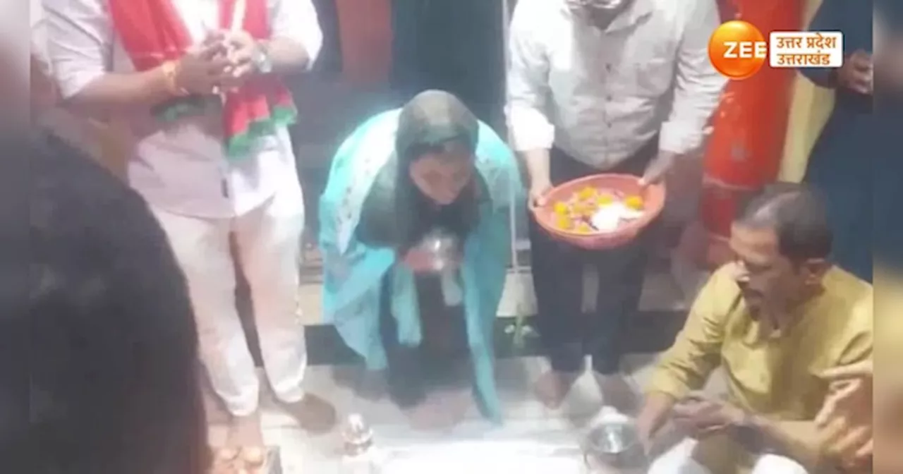 Naseem Solanki Video: पहले फतवा और अब शुद्धिकरण, बुरी तरह फंसी सपा प्रत्याशी नसीम सोलंकी