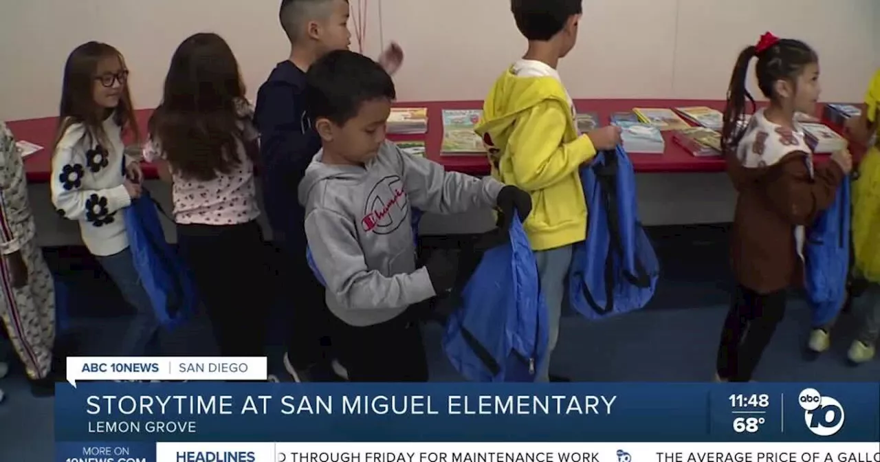 ABC 10News Storytime: San Miguel Elementary School