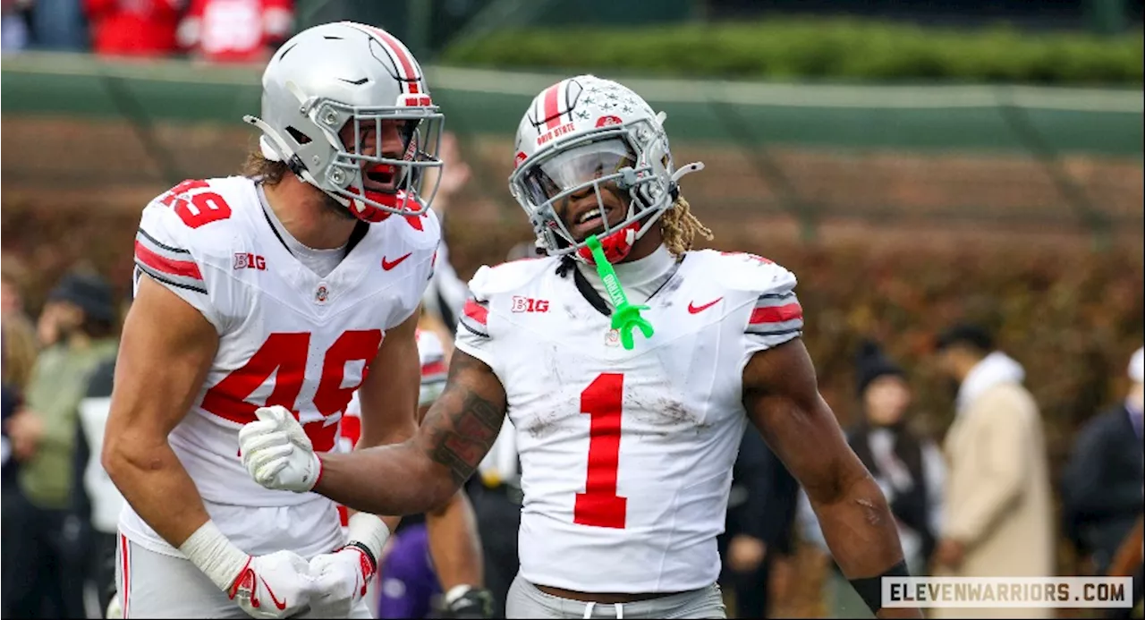 Ohio State Remains No. 2 in the Third College Football Playoff Rankings of the 2024 Season