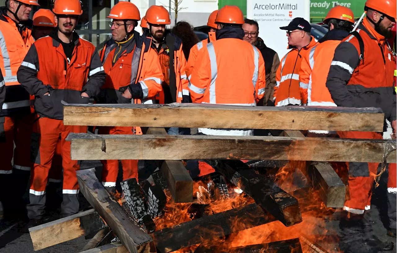 ArcelorMittal : Grève spontanée sur les sites de Reims et Denain, menacés de fermeture