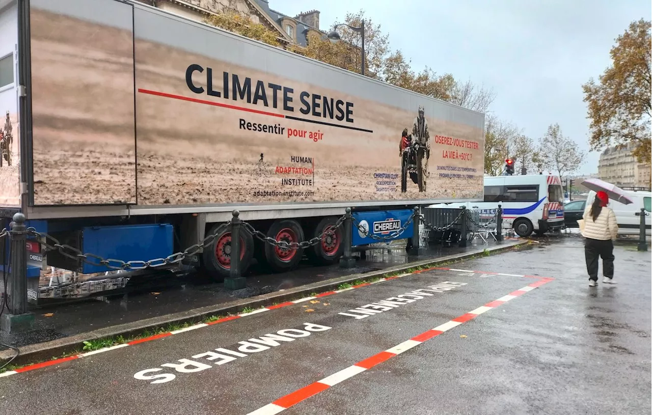 On a testé Paris sous 50°C et là « même marcher, ça devient intense »