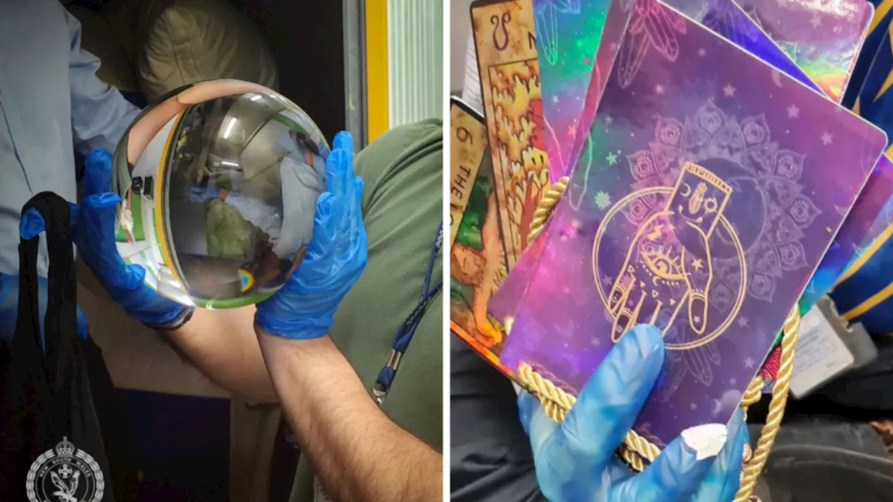 Fraudulent Sydney ‘psychic’ arrested as police seize crystal ball and tarot cards