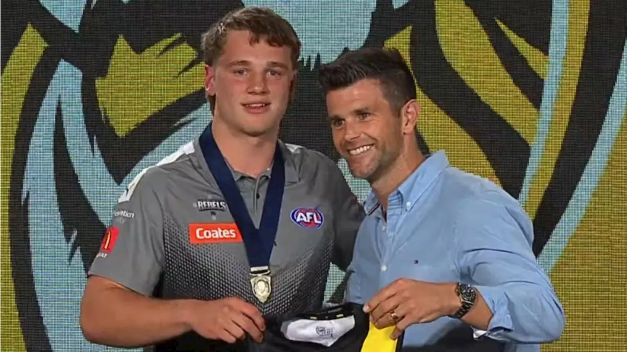 Richmond name Sam Lalor with No.1 pick at 2024 AFL draft