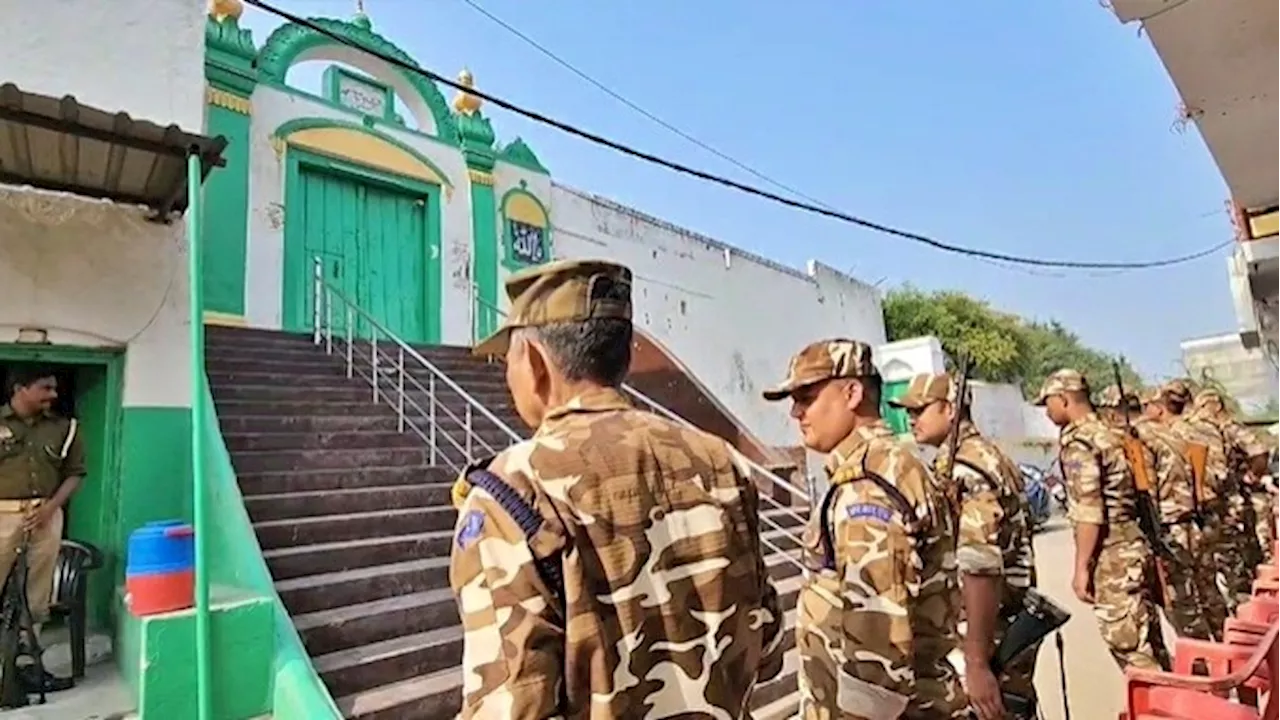 संभल मस्जिद-मंदिर विवाद: धार्मिक स्थल के बाहर RRF जवान तैनात, पुलिस-PAC भी लगाई गई; सर्वे के बाद प्रशासन अलर्ट