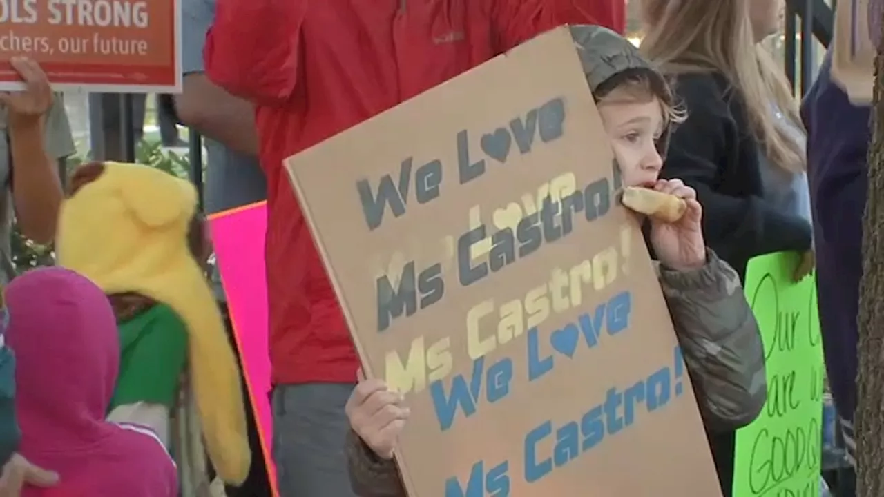 HISD parents protest 'lack of transparency' after Lantrip Elementary School principal put on leave