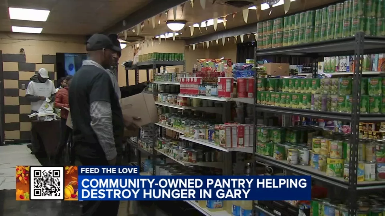 Community-owned food pantry in Gary helps feed thousands each month