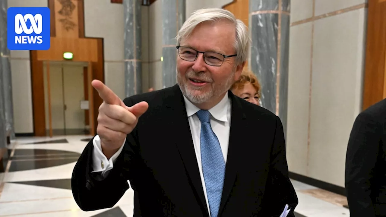 Kevin Rudd insists he is 'ready' to work with Donald Trump, despite previous criticisms