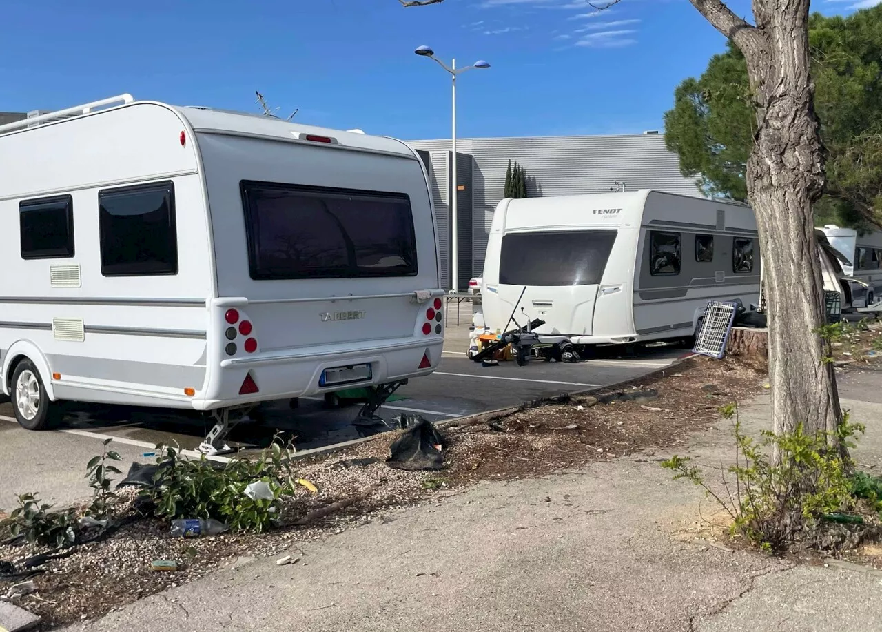 Les gens du voyage envahissent cette zone d’activité près de Perpignan, les commerçants excédés