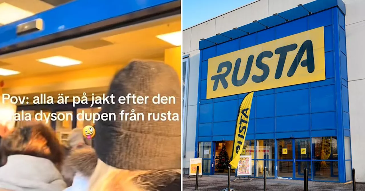 Kunder rasar mot Rusta: ”Galet”