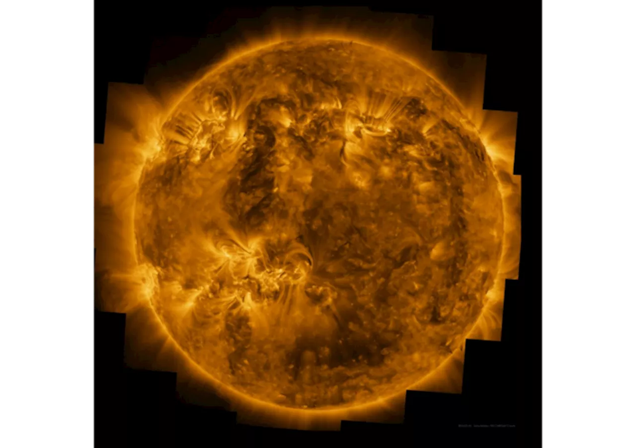 Plasma incandescente e irrequieto, è il Sole visto in super-HD