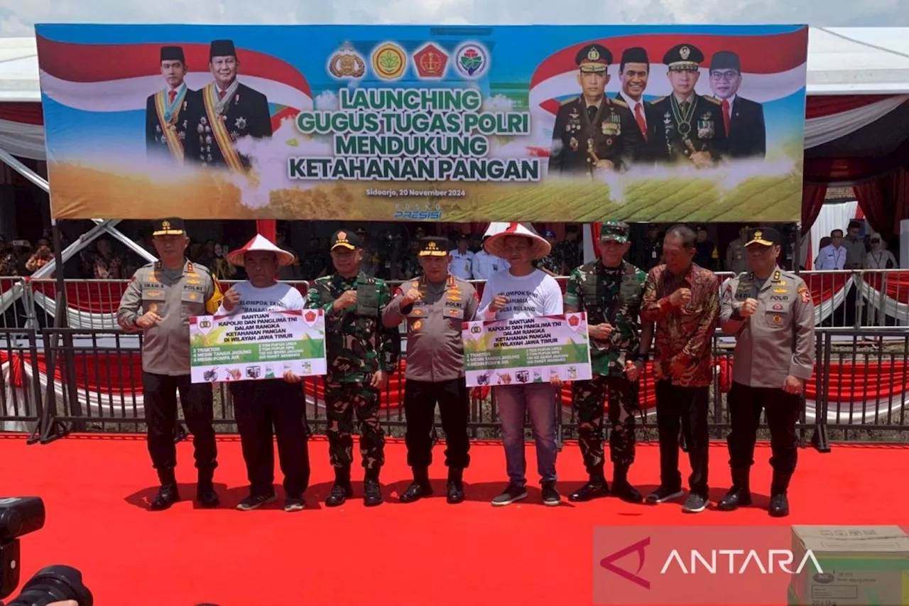 Kapolri dukung penuh program ketahanan pangan nasional