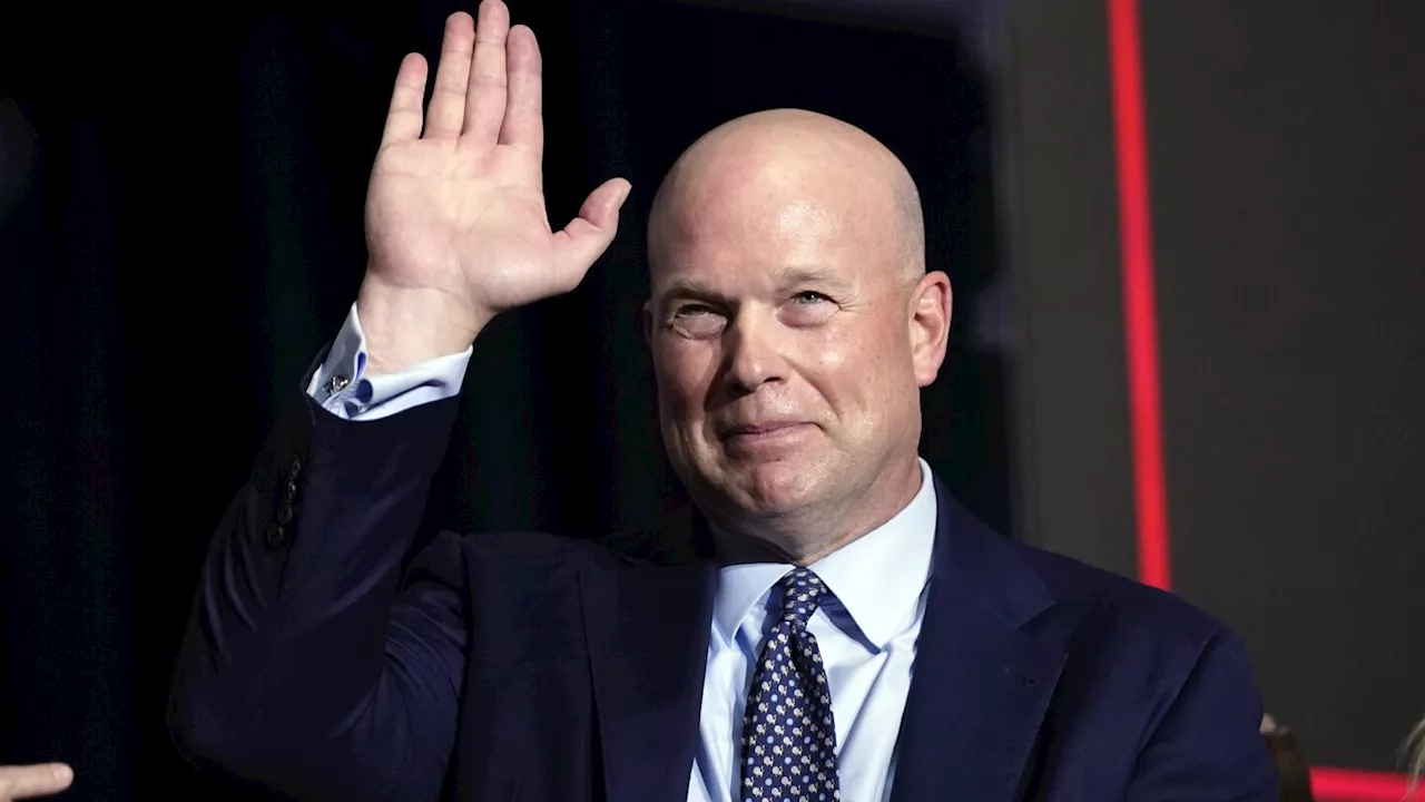 Trump chooses former acting Attorney General Matt Whitaker as NATO ambassador