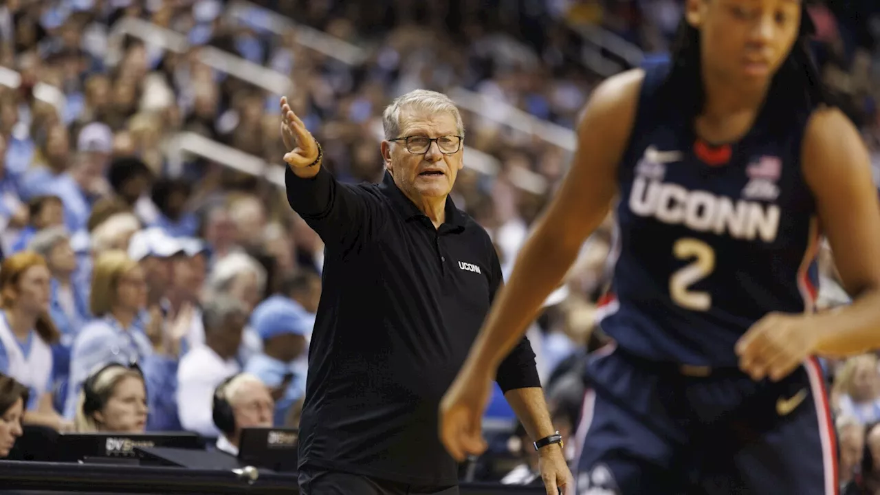 UConn set to honor coach Geno Auriemma as he tries to become NCAA all-time wins leader