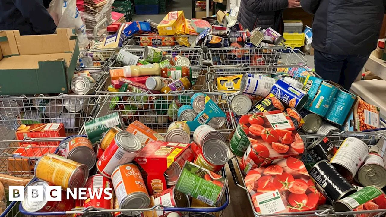 Foodbanks: 'I was embarrassed to start but it was a lifeline'