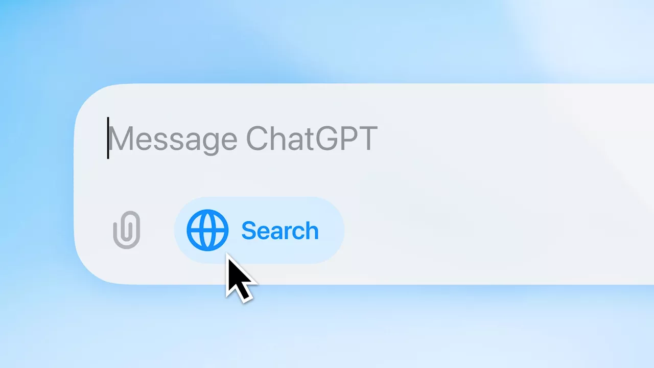 ChatGPT Search is finally rolling out to free users