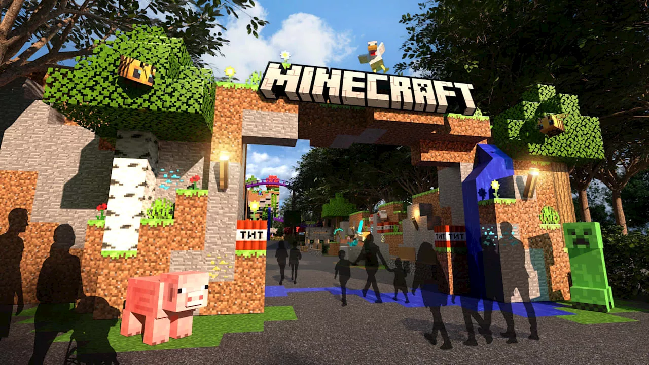 „Minecraft“-Hammer: Freizeitparks für USA und England angekündigt