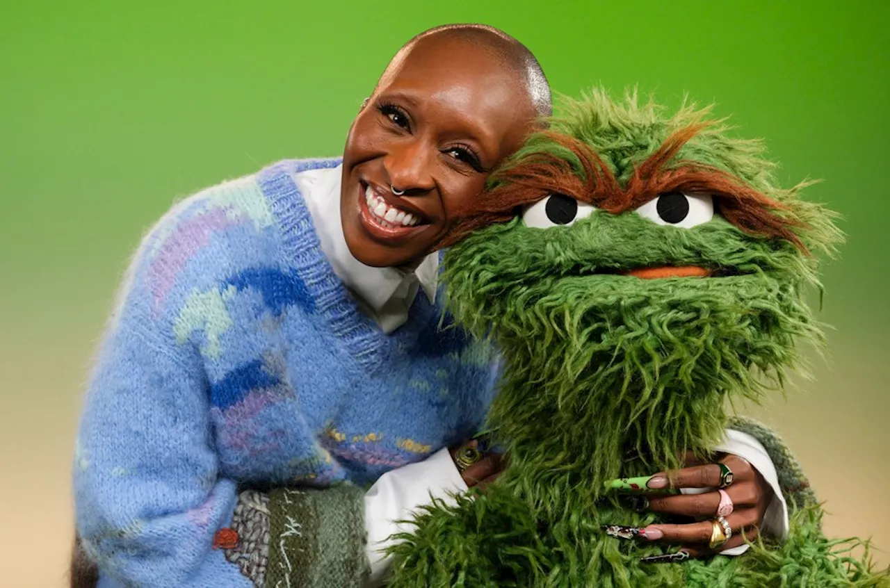 Watch Cynthia Erivo & Oscar the Grouch Sing ‘It’s Not Easy Bein’ Green’ for ‘Sesame Street’