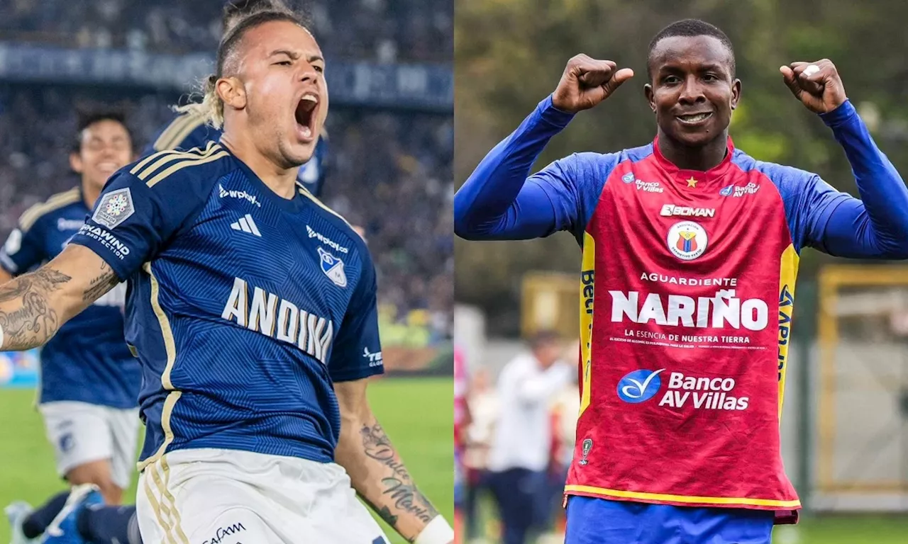  Millonarios vs. Deportivo Pasto: online y gratis la Liga BetPlay 2024-II