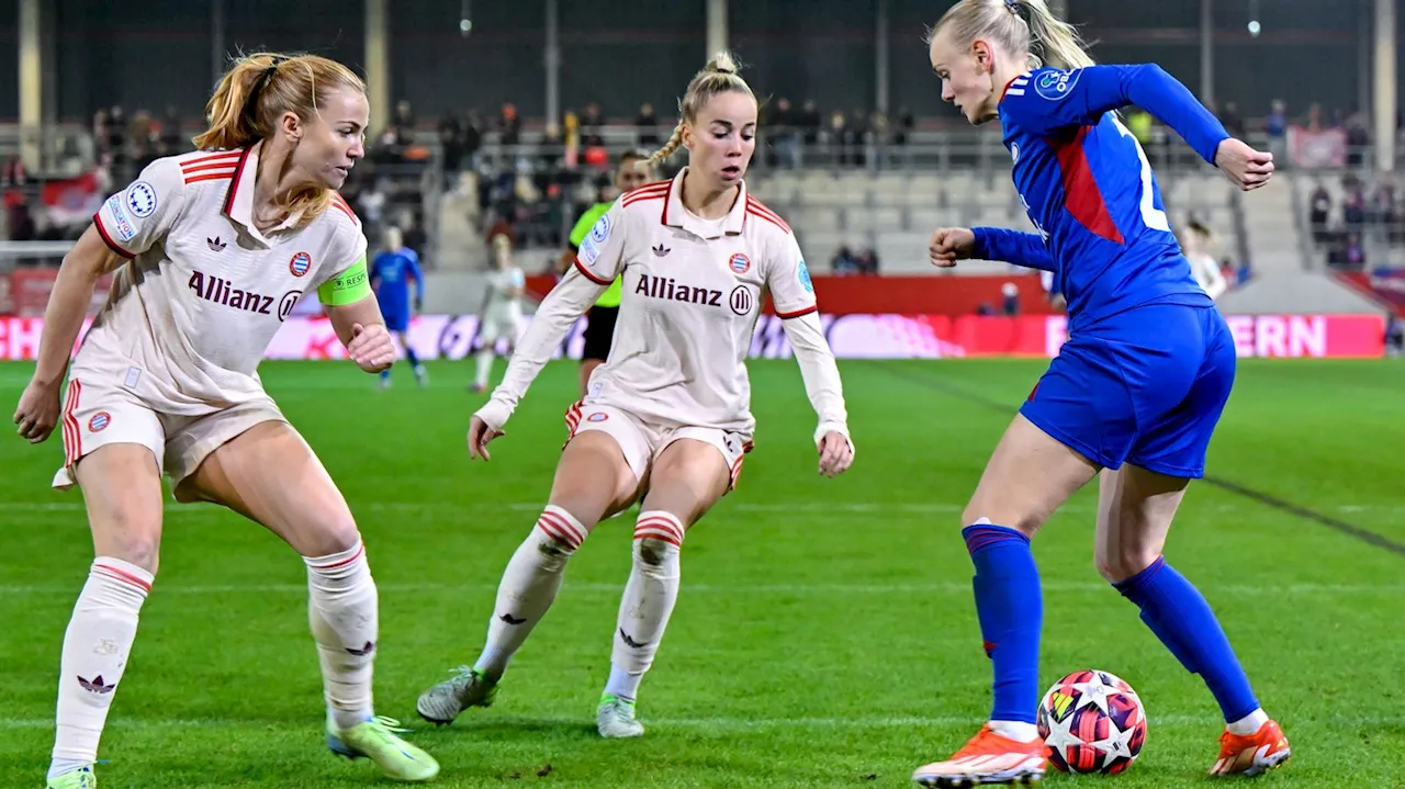 Fußball Champions League Frauen: Valerenga Oslo gegen FC Bayern Frauen