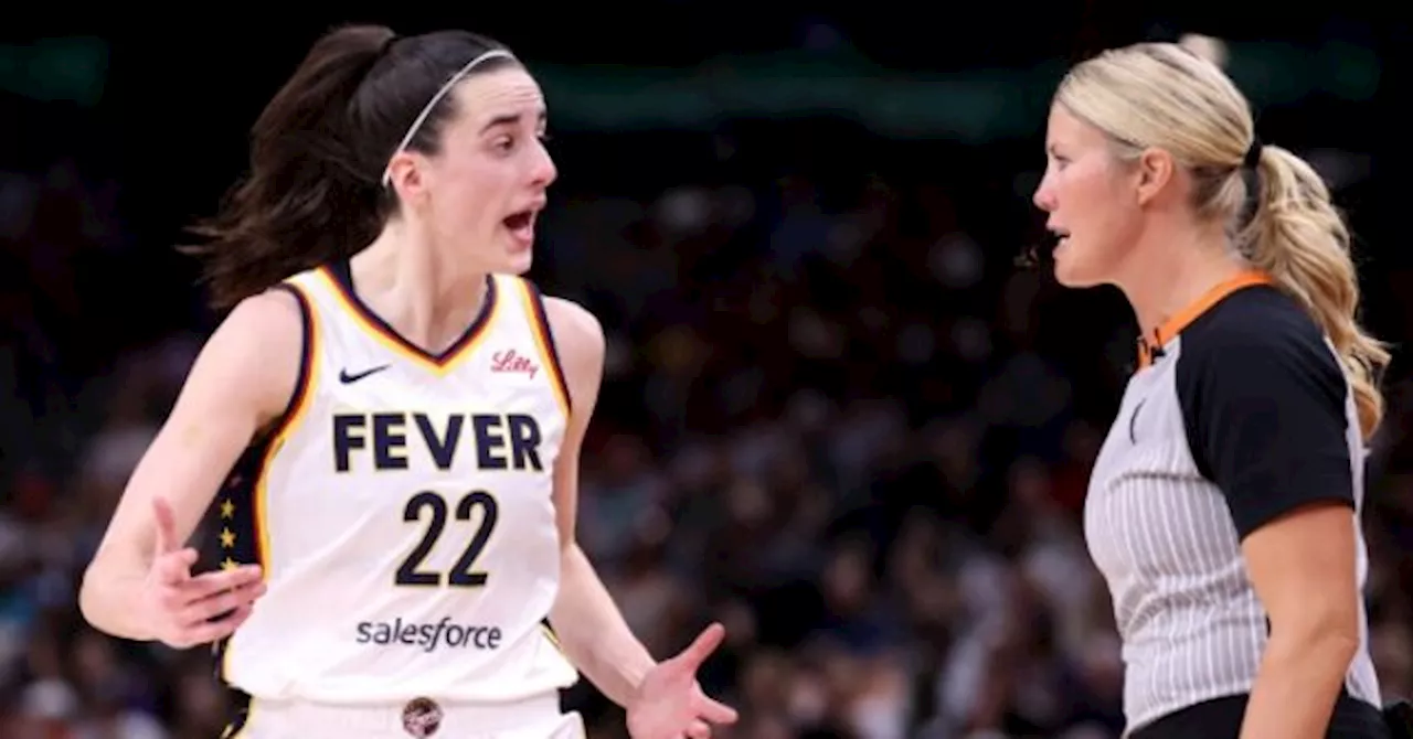 WATCH: Caitlin Clark Seen Yelling at Referees While Watching Iowa Game