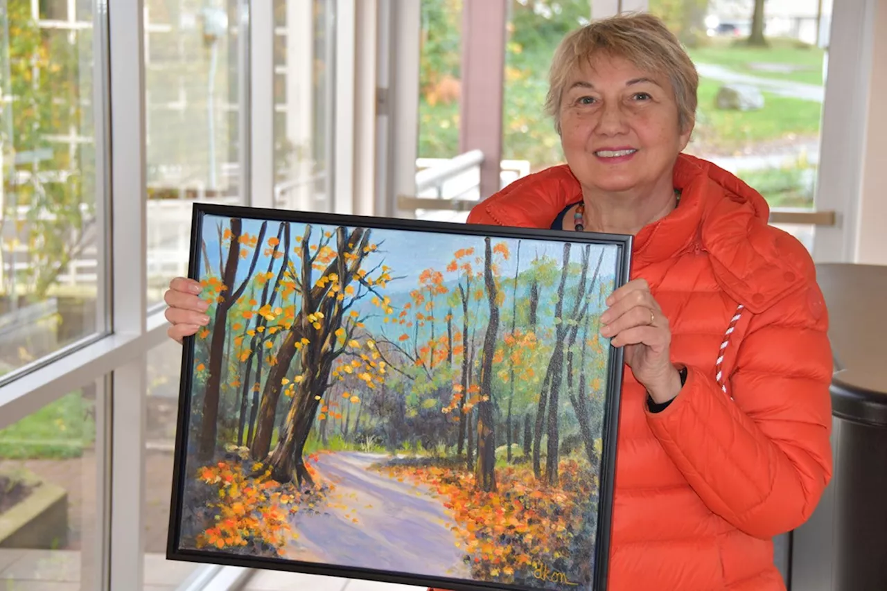 Burnaby artist's painting featured for Coquitlam Art Club show