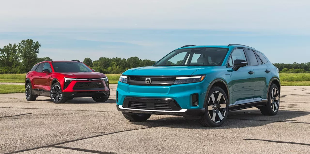 Chevrolet Blazer EV vs. Honda Prologue: Comparing Mid-Size Electric SUVs