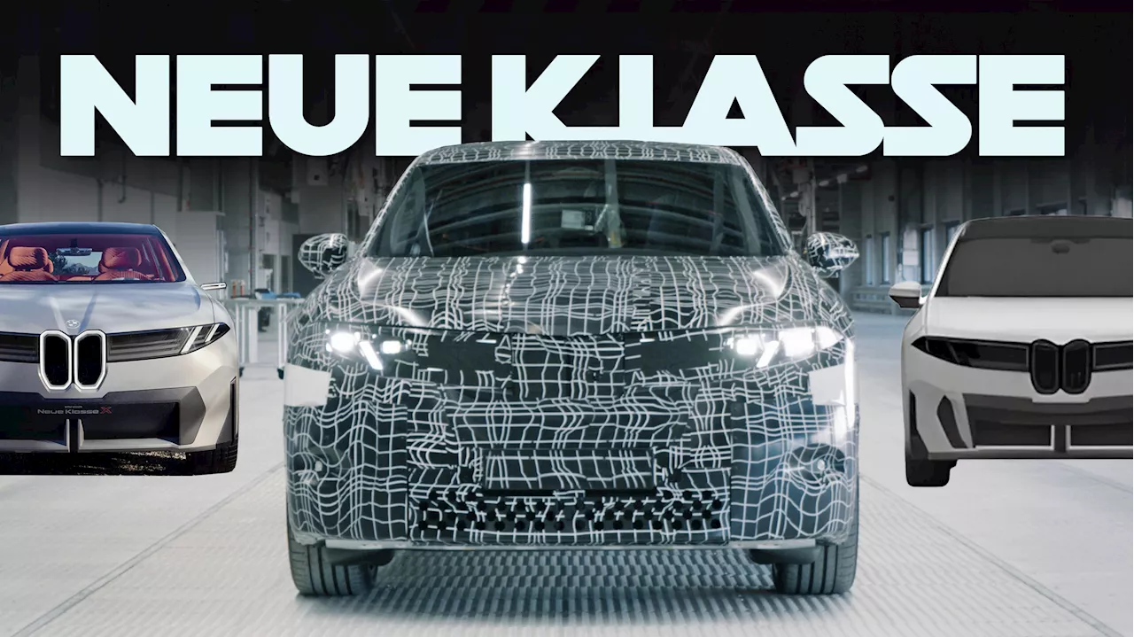 BMW Builds First ‘Near Series’ Neue Klasse iX3 SUVs