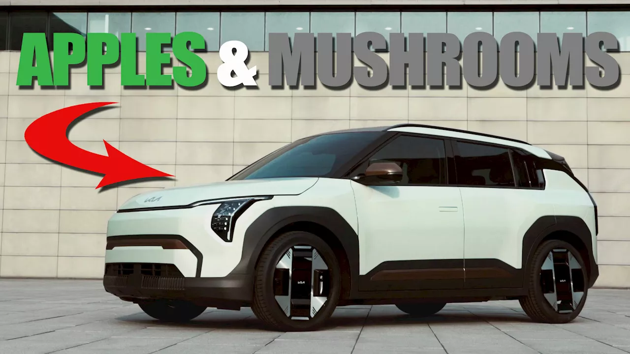 Kia’s Latest Concept Was Made With Apples And Mushrooms