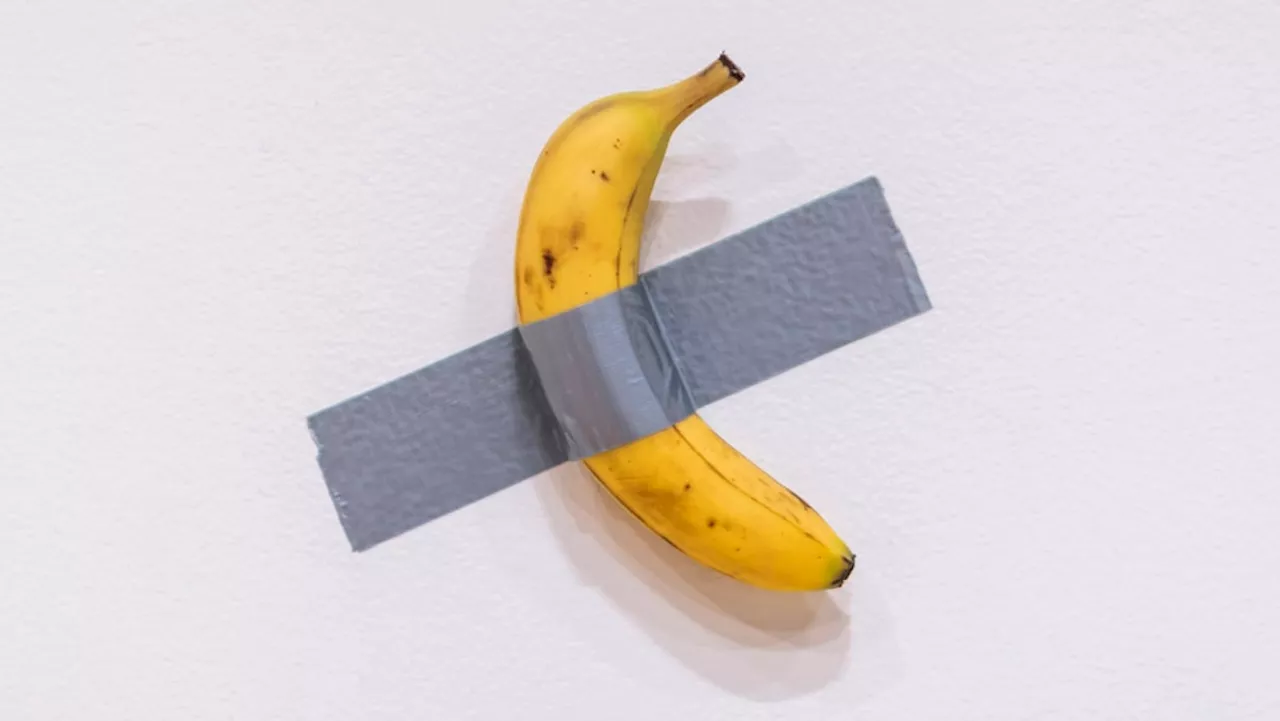 How a viral, duct-taped banana came to be worth US$1 million - Art ...