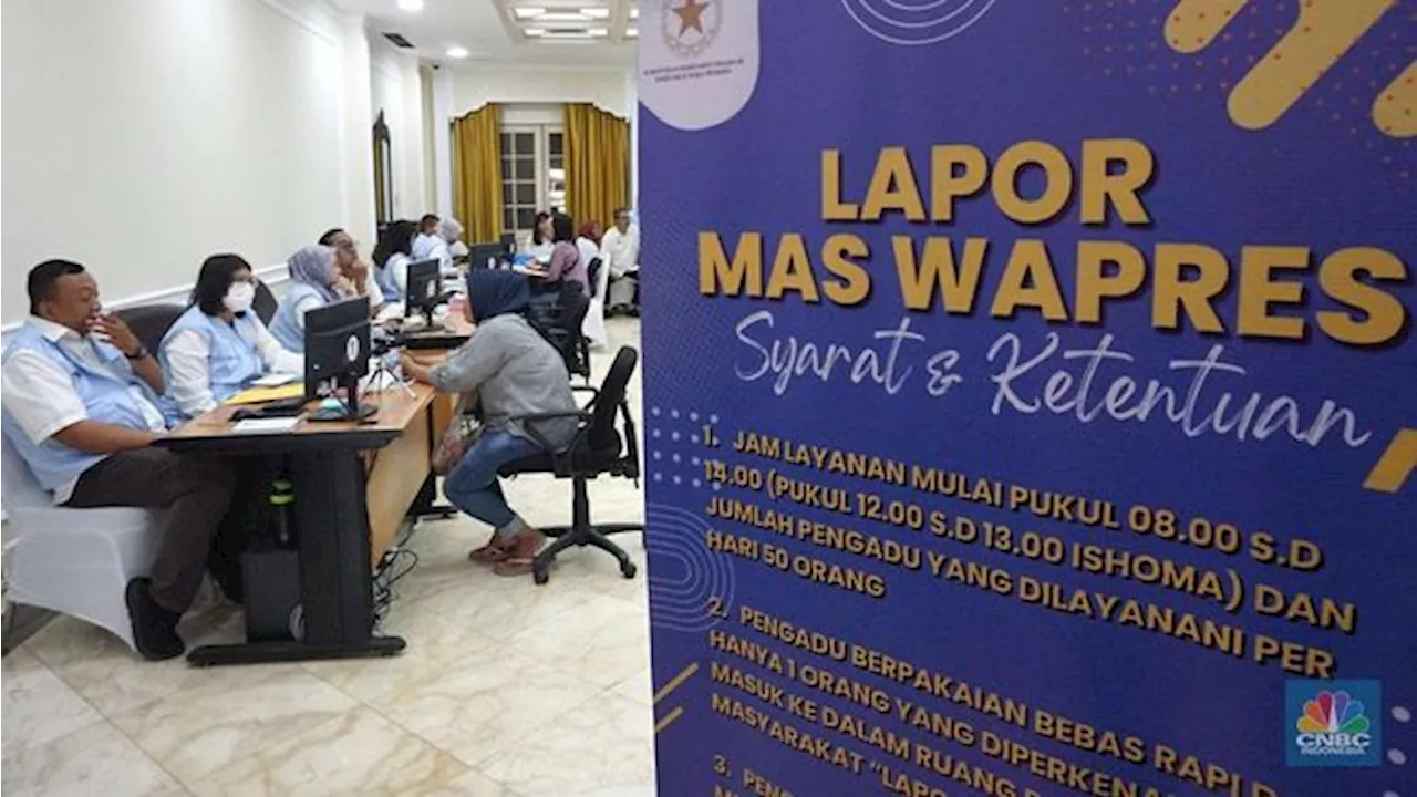 Gibran Buka 'Lapor Mas Wapres', Langsung Diserbu 400 Aduan Warga RI