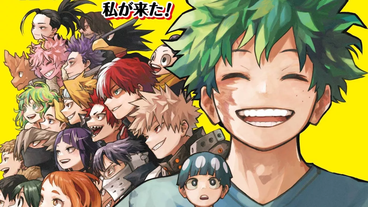 My Hero Academia Goes Back to the Beginning With the Manga’s Final Cover Art