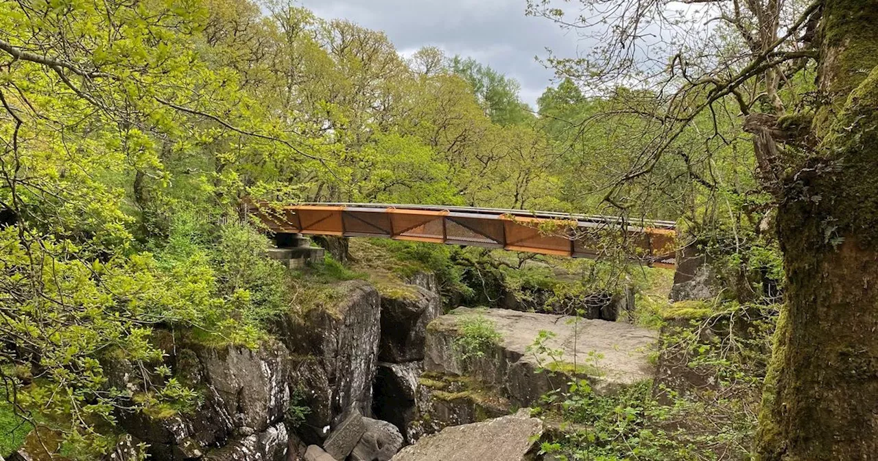 Picturesque Loch Lomond footbridge dating back to 18th century wins global award