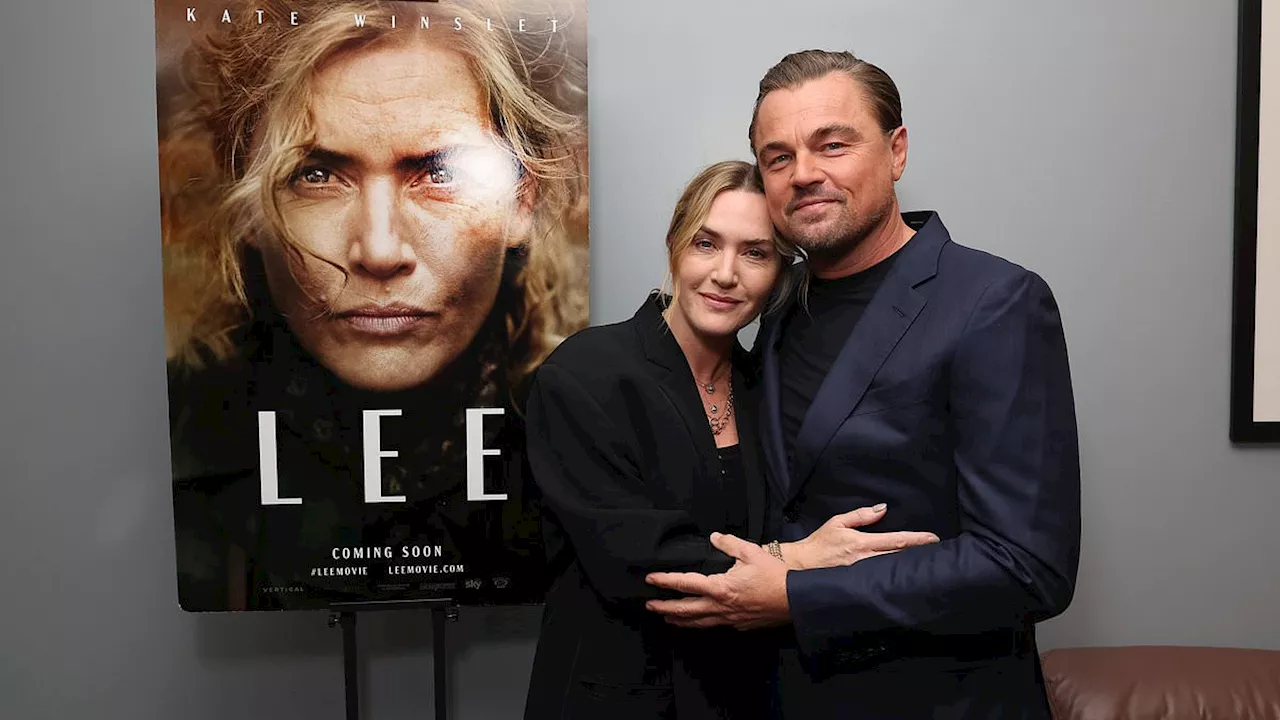 Jack and Rose together again! Leonardo DiCaprio and Kate Winslet reunite at screening of her new...