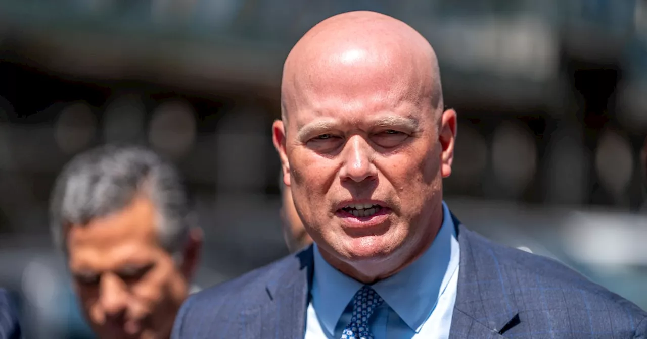 Trump picks Matthew Whitaker for NATO ambassador