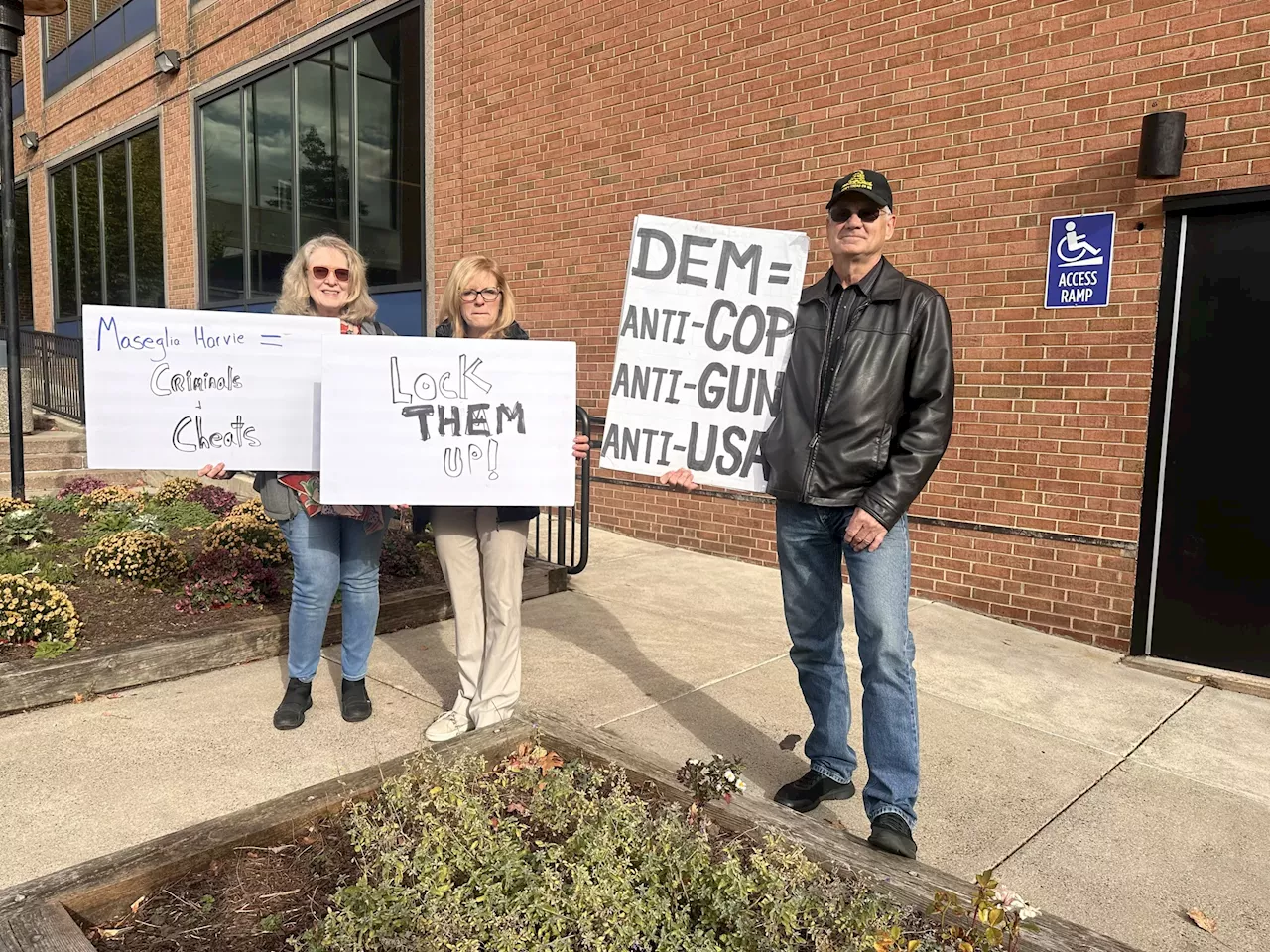 Impassioned voters vow to kick Bucks County Democratic commissioners out of office