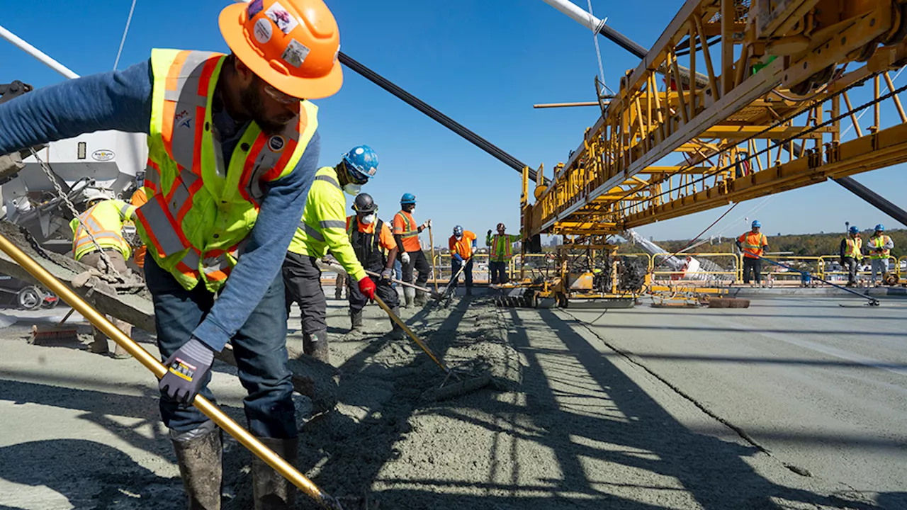 Gordie Howe Bridge paving its way to completion - Daily Commercial News