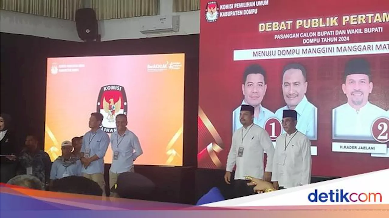 Debat Pertama Ricuh, KPU Tetap Gelar Debat Kedua Pilbup Dompu