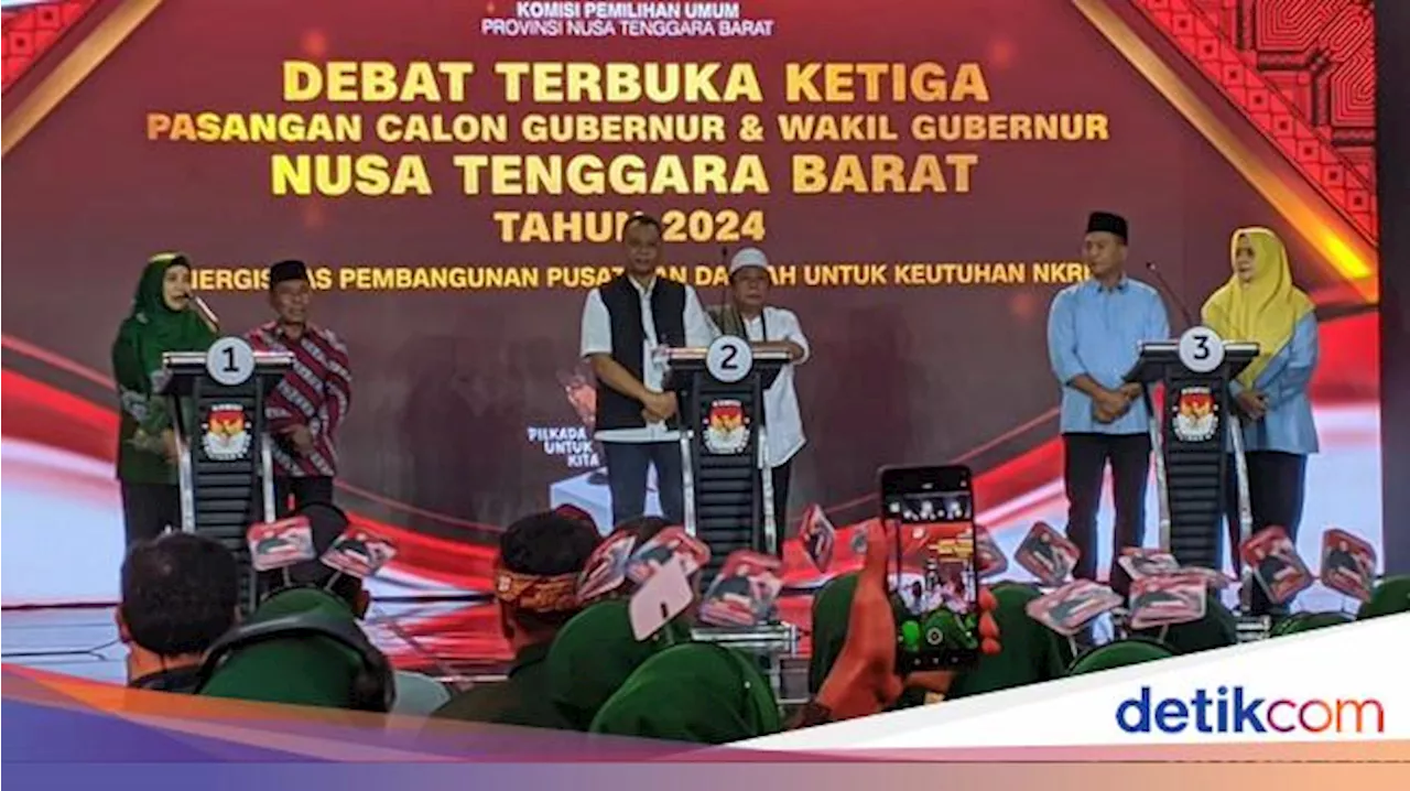 Debat Pilgub NTB: Strategi Zul, Iqbal, dan Rohmi Majukan Olahraga di NTB