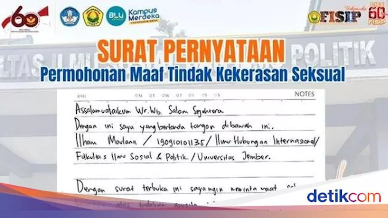 Mahasiswa Unej yang Viral Minta Foto Bugil Cewek Diskors 2 Semester