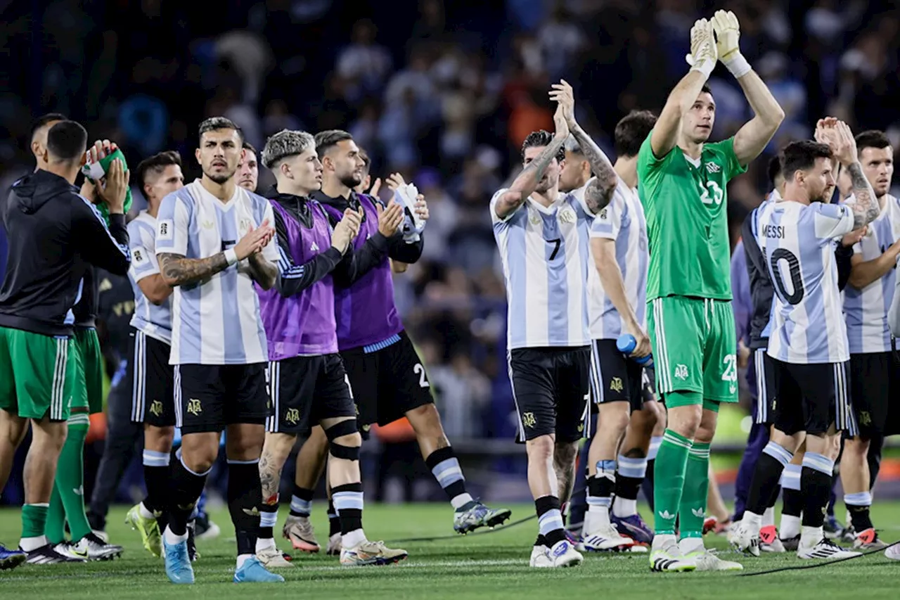 Argentina se aleja; Uruguay, Ecuador y Paraguay suben