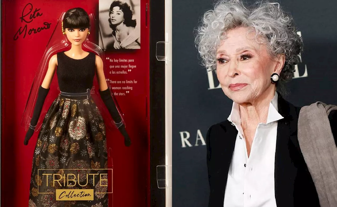 Barbie dedica una muñeca a Rita Moreno para homenajearla por sus 93 años