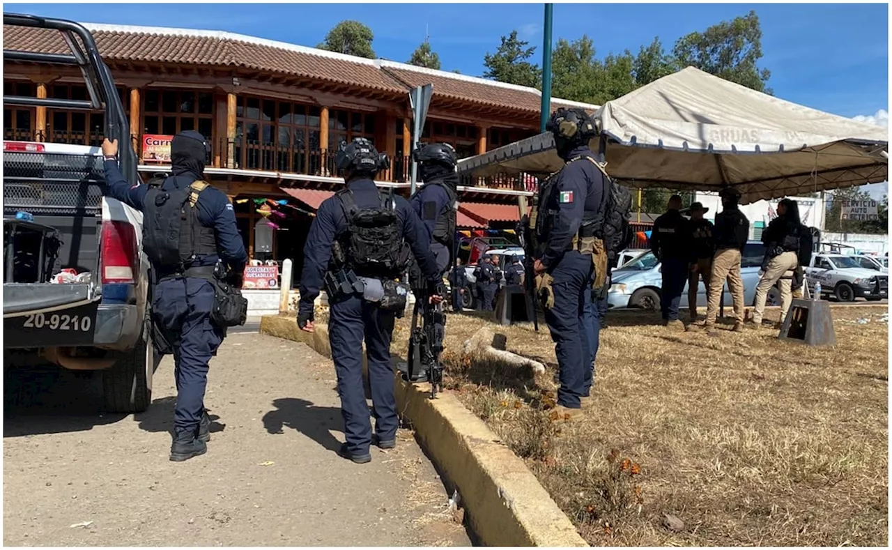 Cerca de 200 elementos de la Guardia Civil en Michoacán buscan a empresario secuestrado; familiares marchan por la paz