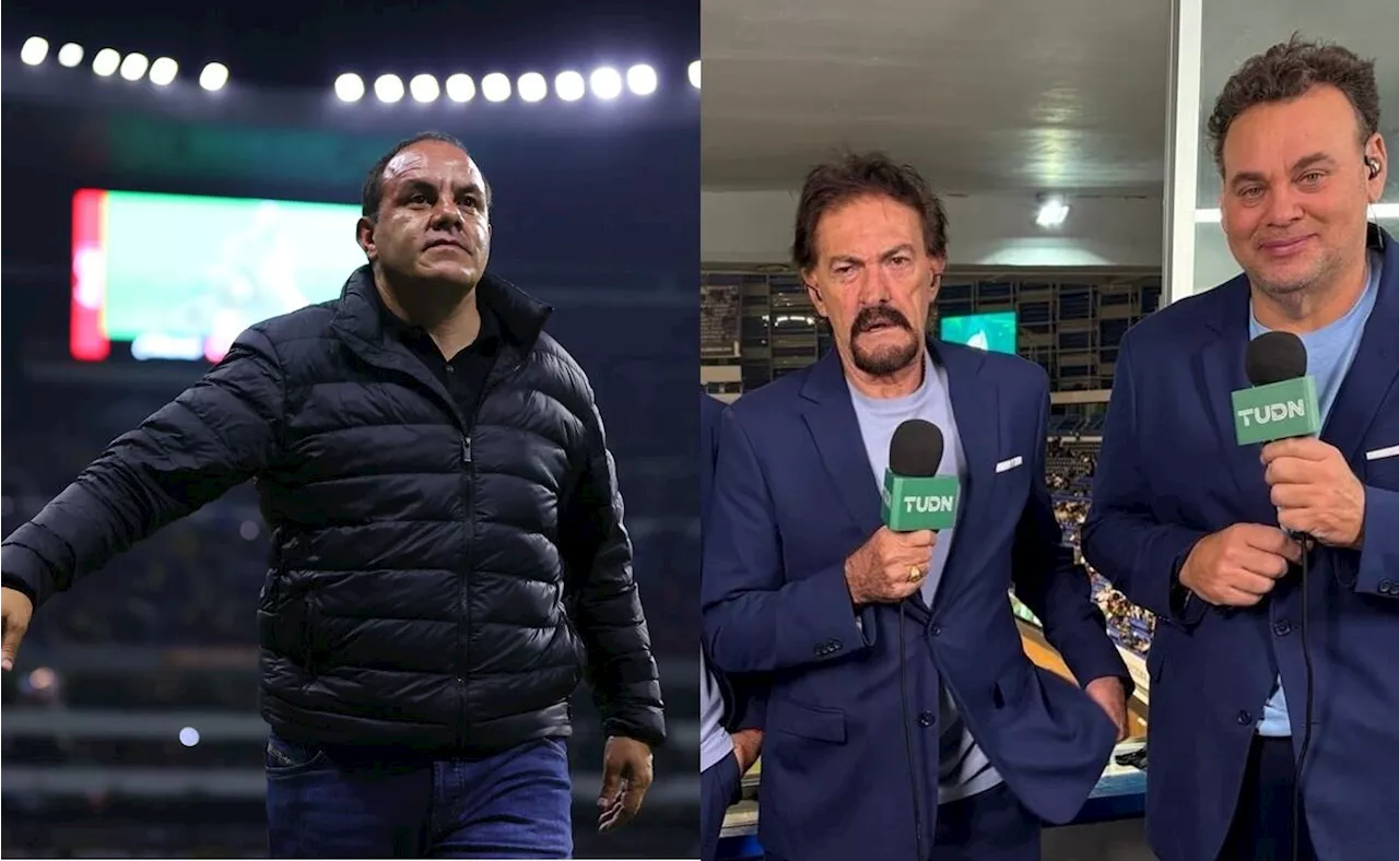 Cuauhtémoc Blanco “amenaza” con golpear a Faitelson y a La Volpe: “Les voy a cantar un tiro”