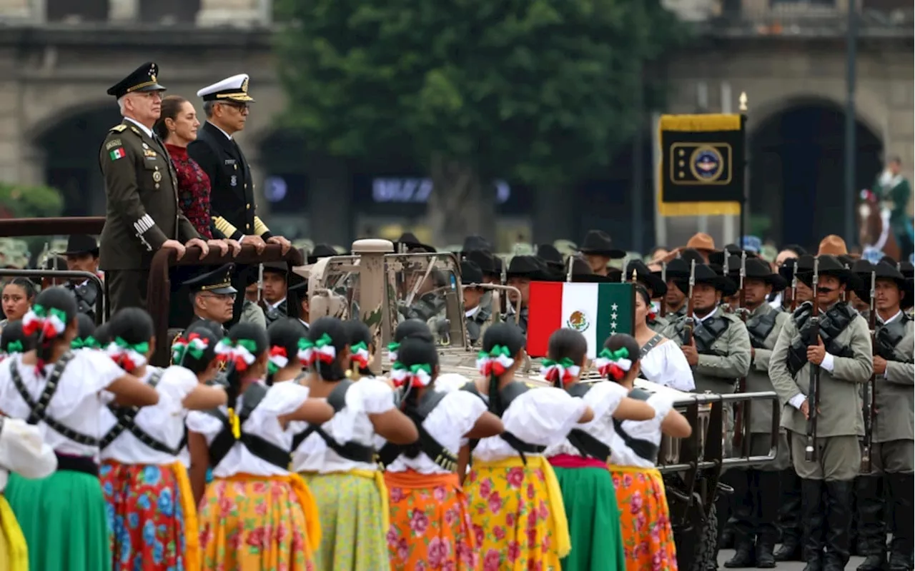 FOTOS: Desfile cívico militar por el 114 Aniversario de la Revolución Mexicana