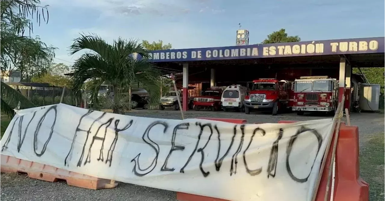 Bomberos De Turbo En Paro: Les Deben Más De $100 Millones De Salarios ...