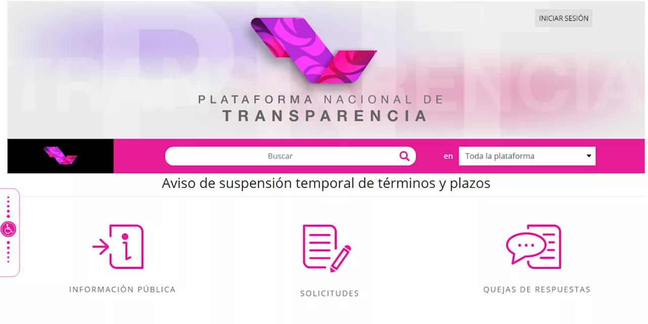 Comisionados y organizaciones civiles exigen mantener la Plataforma Nacional de Transparencia