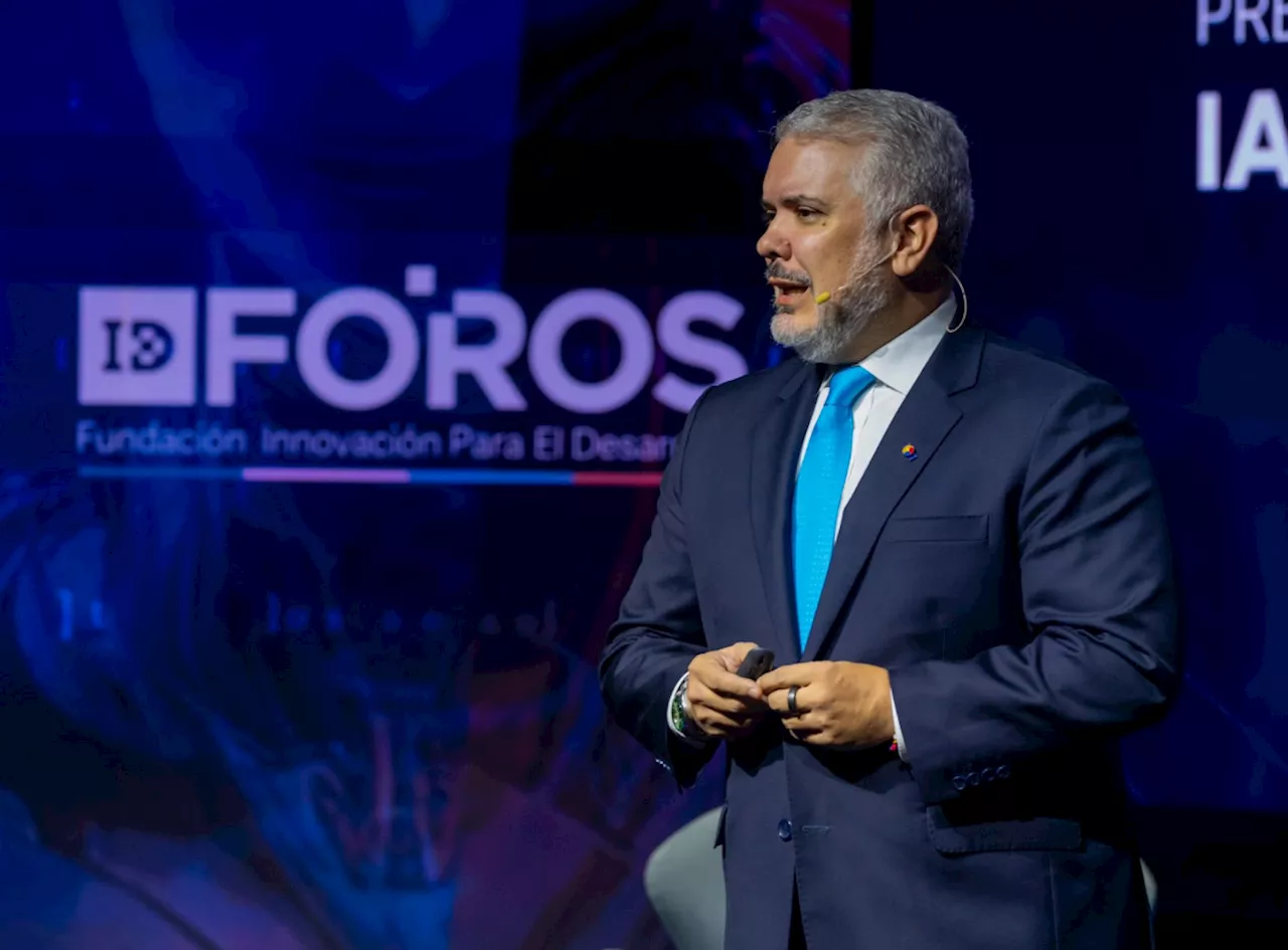 IA no se debe “amarrar”, sino regular efectivamente: Iván Duque