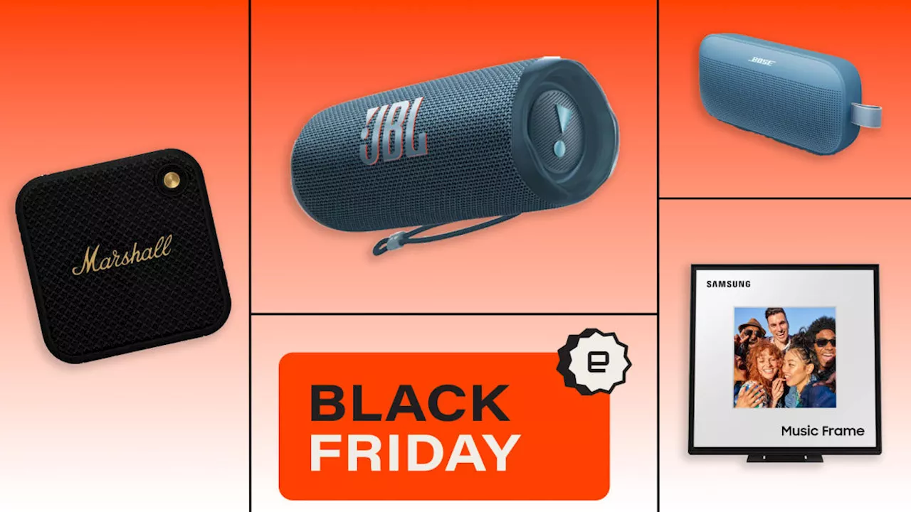 Black Friday speaker deals for 2024 include up to 42 percent off JBL, Bose, Marshall, Sony and more