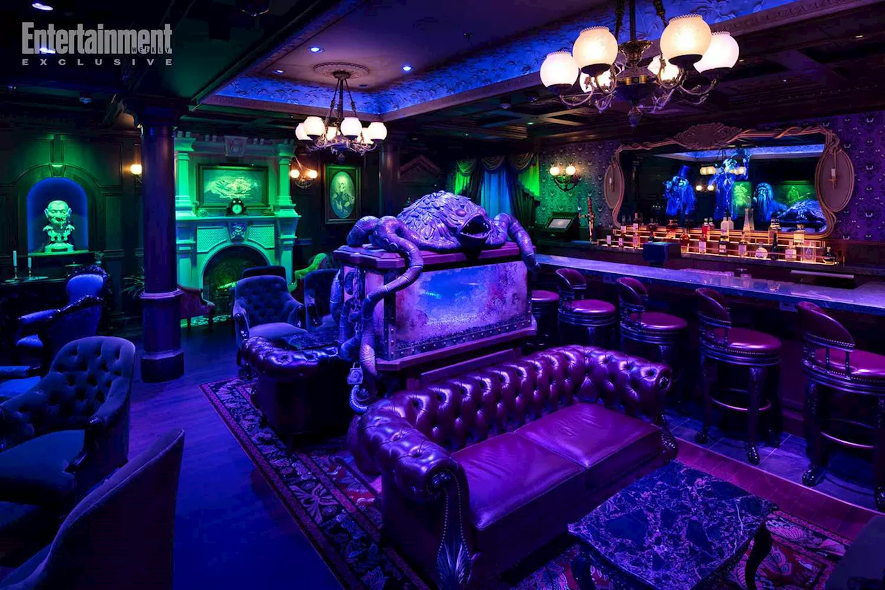 See inside Disney's Haunted Mansion bar with first-look photos of swimming phantom fish and Hitchhiking Ghosts (exclusive)